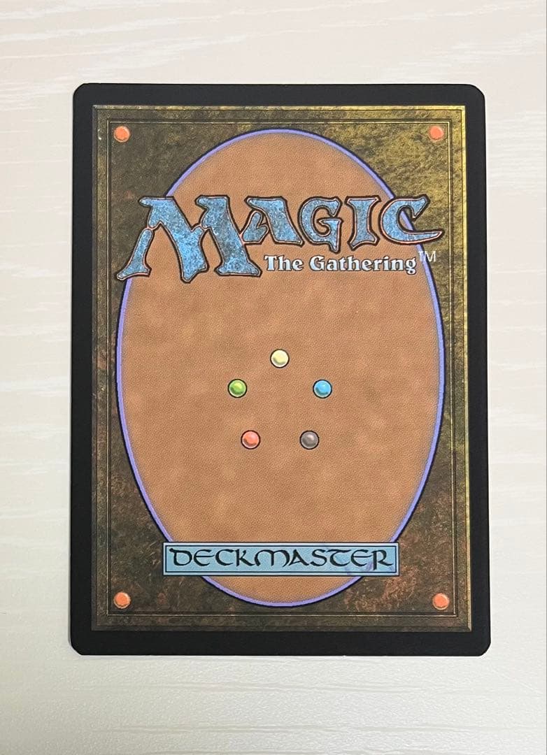 MTG 霊気貯蔵器 旧枠設計図 英語版foil