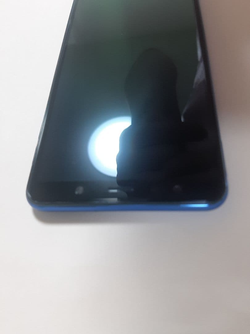 【美品】Galaxy A7 ブルー 本体