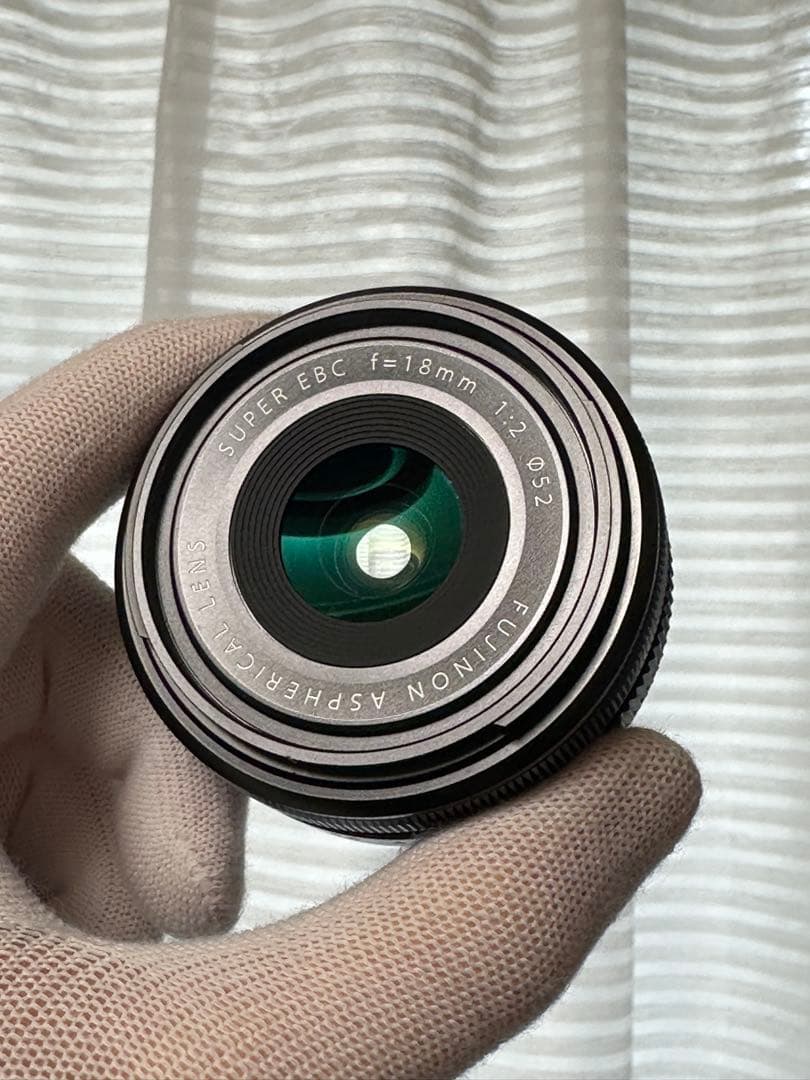 FUJIFILM XF 18mm F2 R・ブラックミストフィルター