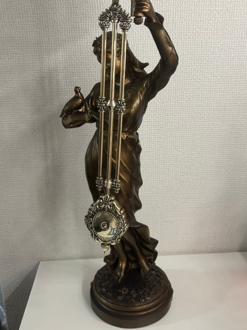 CITIZEN シチズン 振り子時計 置時計 美品 ブロンズ風