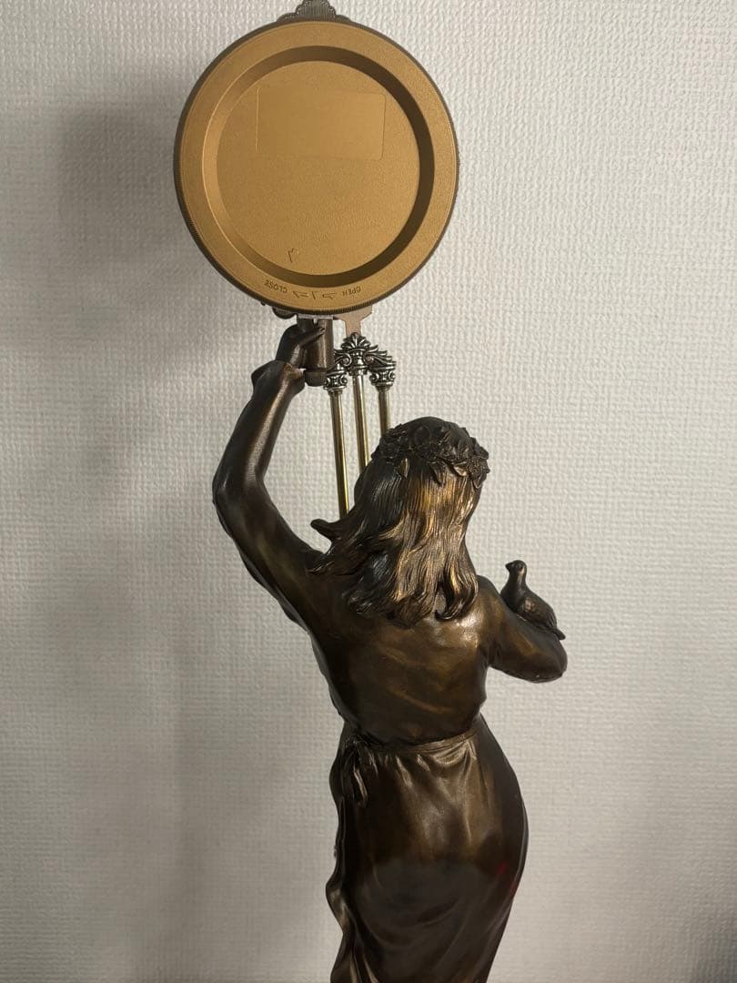 CITIZEN シチズン 振り子時計 置時計 美品 ブロンズ風