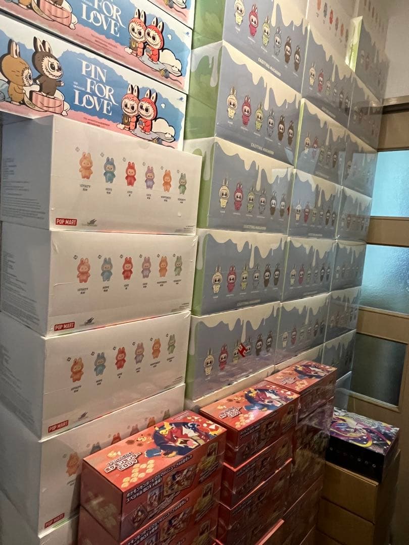 ラブブ PIN FOR LOVEぬいぐるみ(A-M) アソートボックス 5box