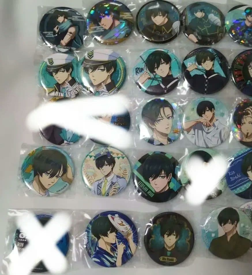 ブルーロック 糸師凛 缶バッジ まとめ売り 26点セット