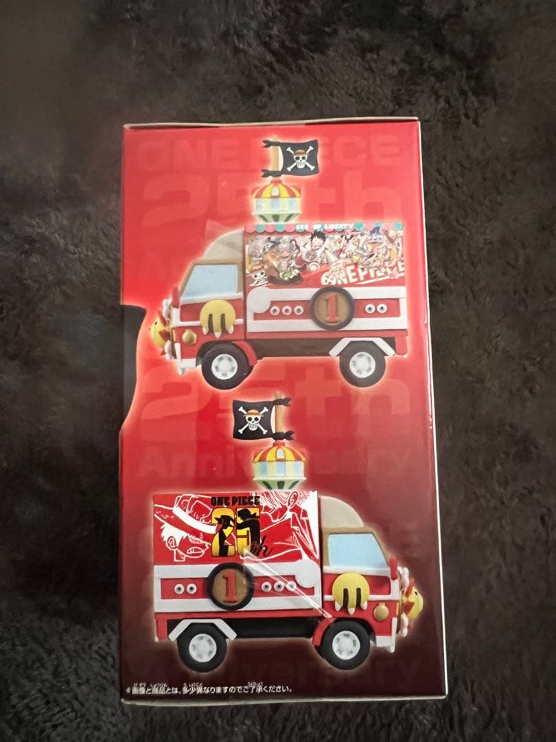 ONE PIECE ワーコレ 25周年 サニー号トラック ルフィ
