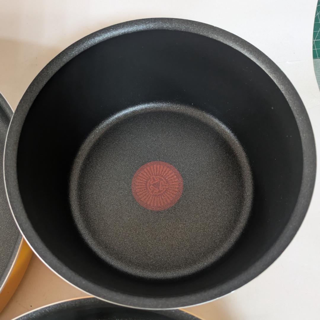 取手のとれる ティファール 鍋・フライパンセット　7点