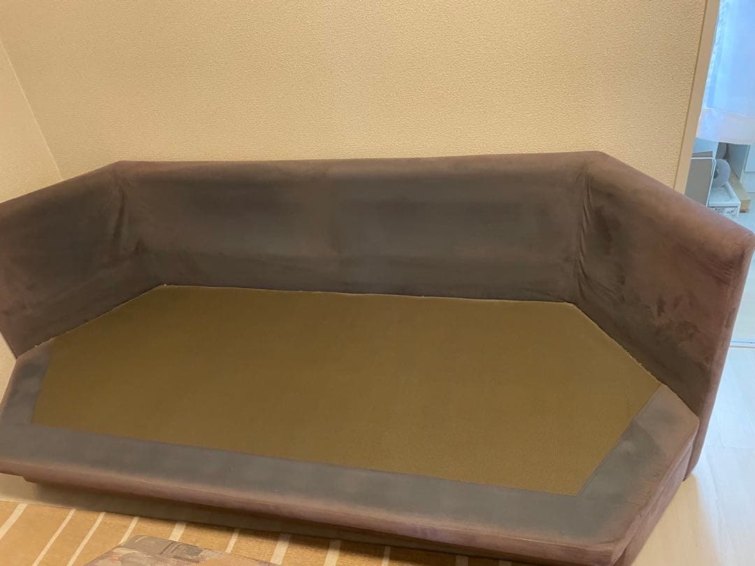 引き取り限定！オシャレデザイン3人掛けソファー