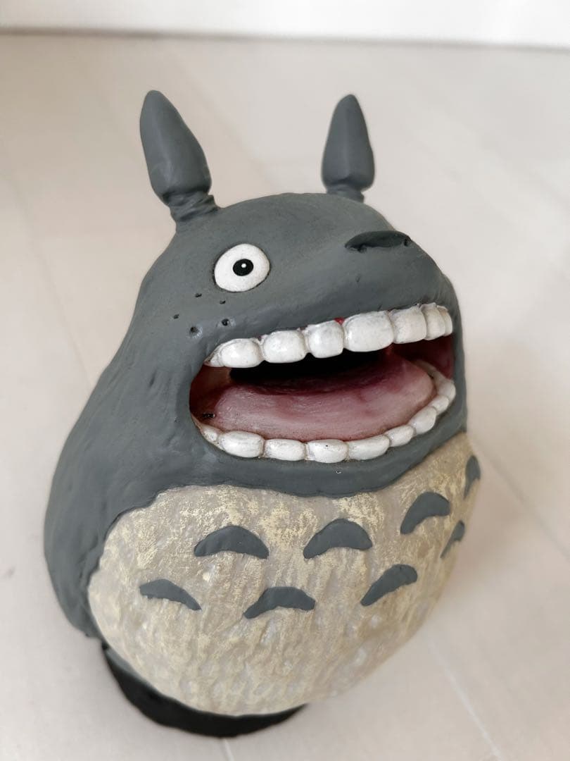 【生産終了品・激レア】となりのトトロ 貯金箱 陶器