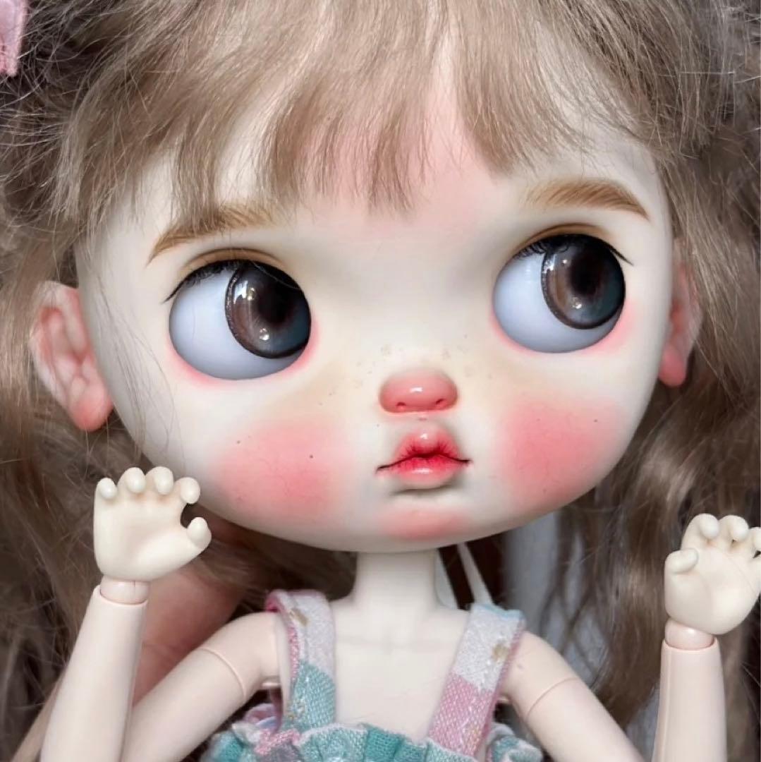 作家様カスタムブライス 人形 かわいい 個性的 まんまる いたずらっ子