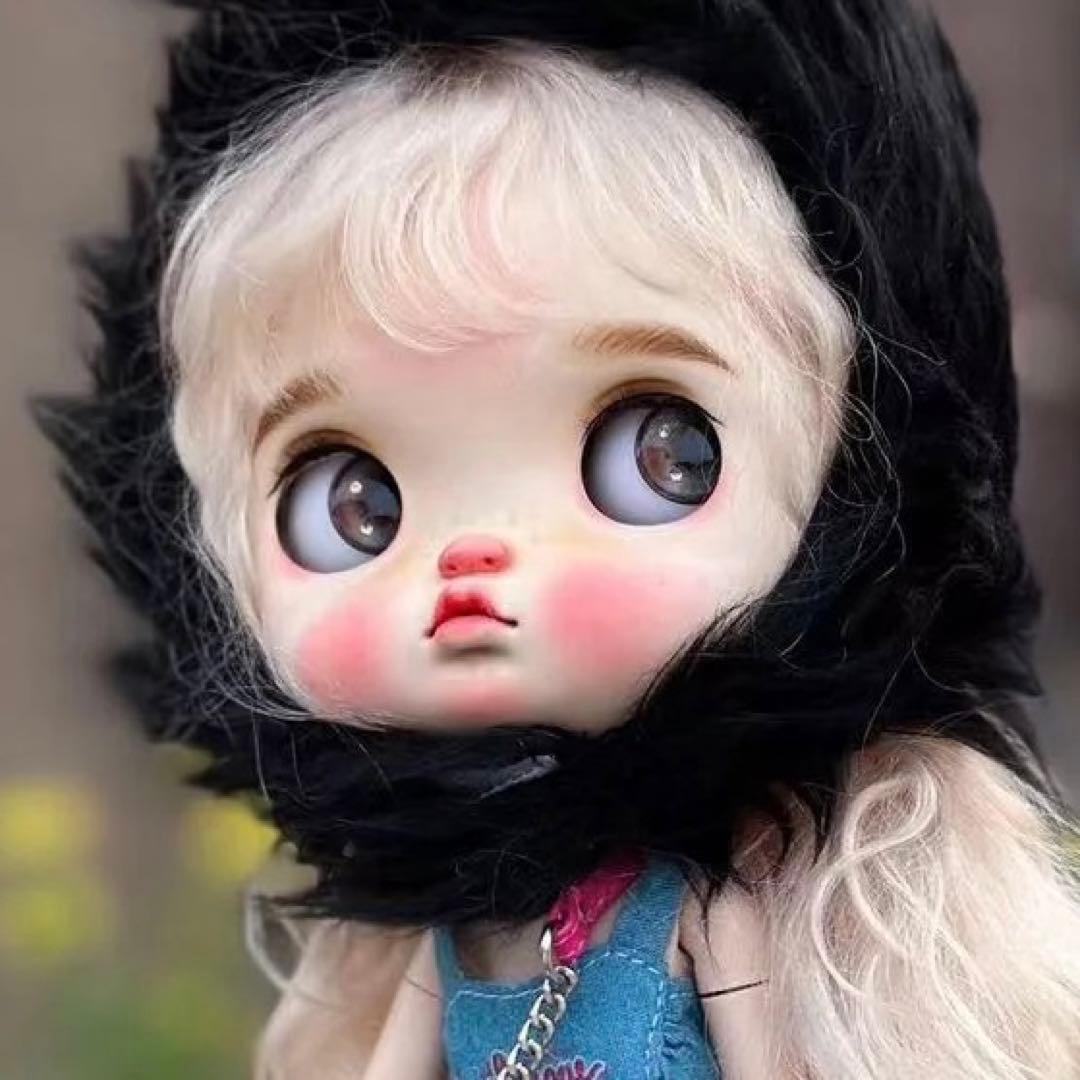 作家様カスタムブライス 人形 かわいい 個性的 まんまる いたずらっ子