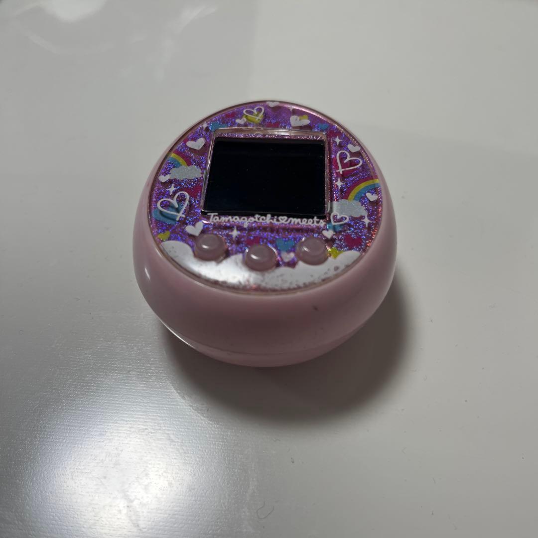 【送料無料】バンダイ　たまごっちみーつ　メルヘンみーつver.ピンク　小物