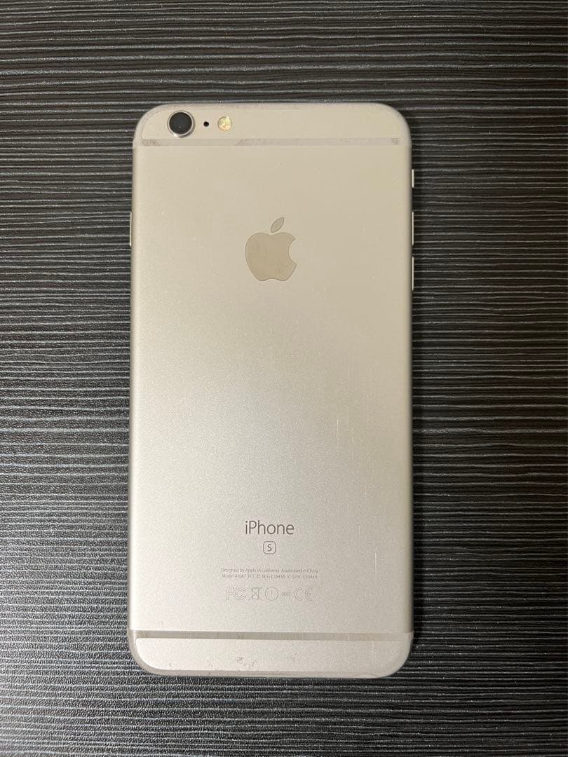 iPhone 6s Plusシルバー128GBバッテリー最大容量82％
