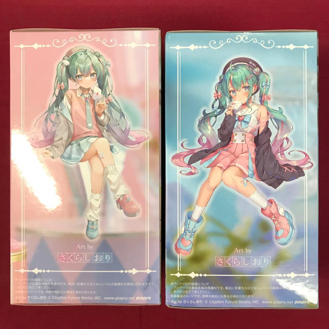 初音ミク ぬーどるストッパーフィギュア 恋するブレザー,恋するセーラー服 グレー
