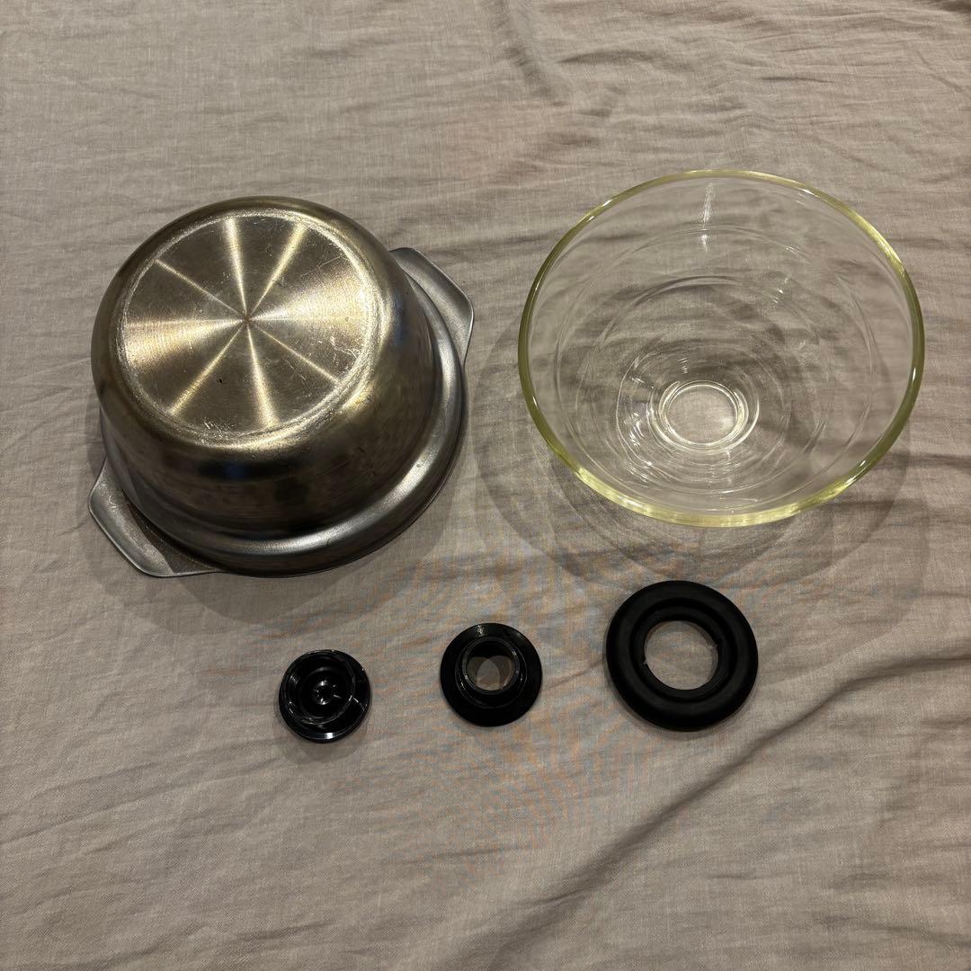 【美品】HARIO 1〜3号 雪平 ご飯釜 IH ガス対応　日本製