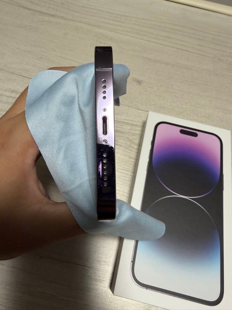 Apple iPhone 14 Pro Maxディープパープル本体