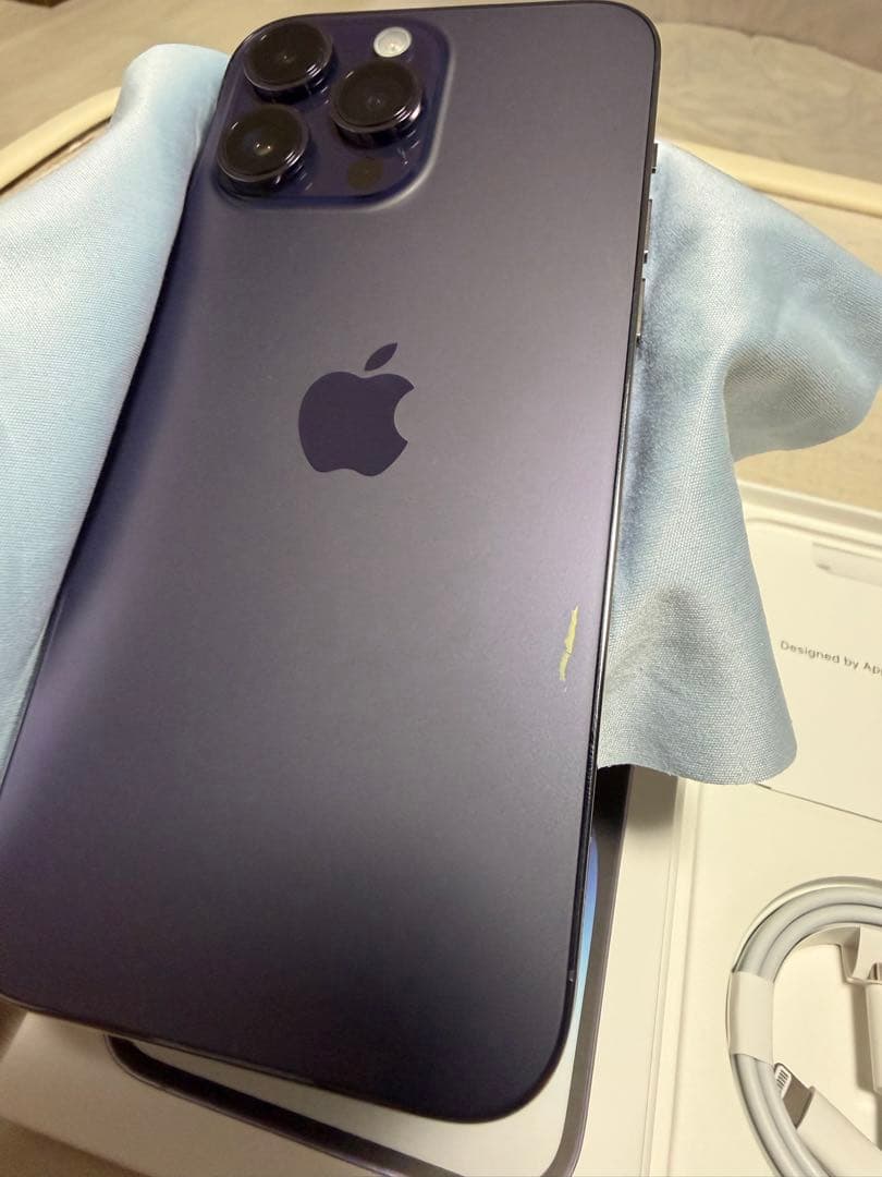 Apple iPhone 14 Pro Maxディープパープル本体