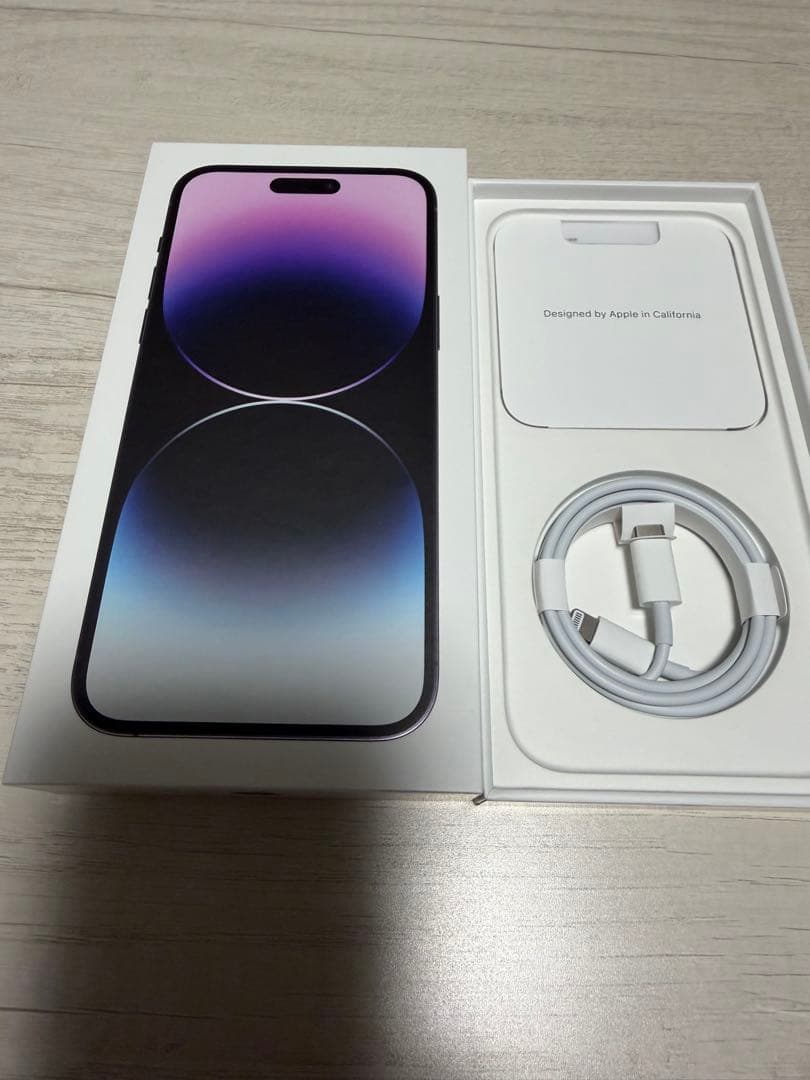 Apple iPhone 14 Pro Maxディープパープル本体