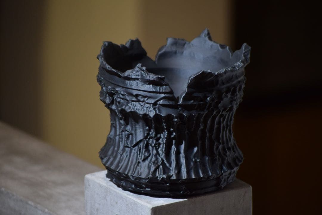 RUINS 3Dプリンター鉢　7号鉢　作家鉢　アガベ　コーデックス