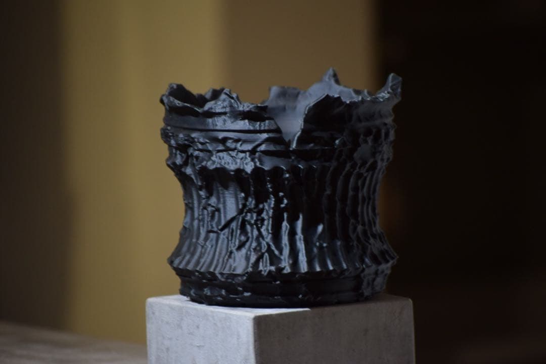 RUINS 3Dプリンター鉢　7号鉢　作家鉢　アガベ　コーデックス