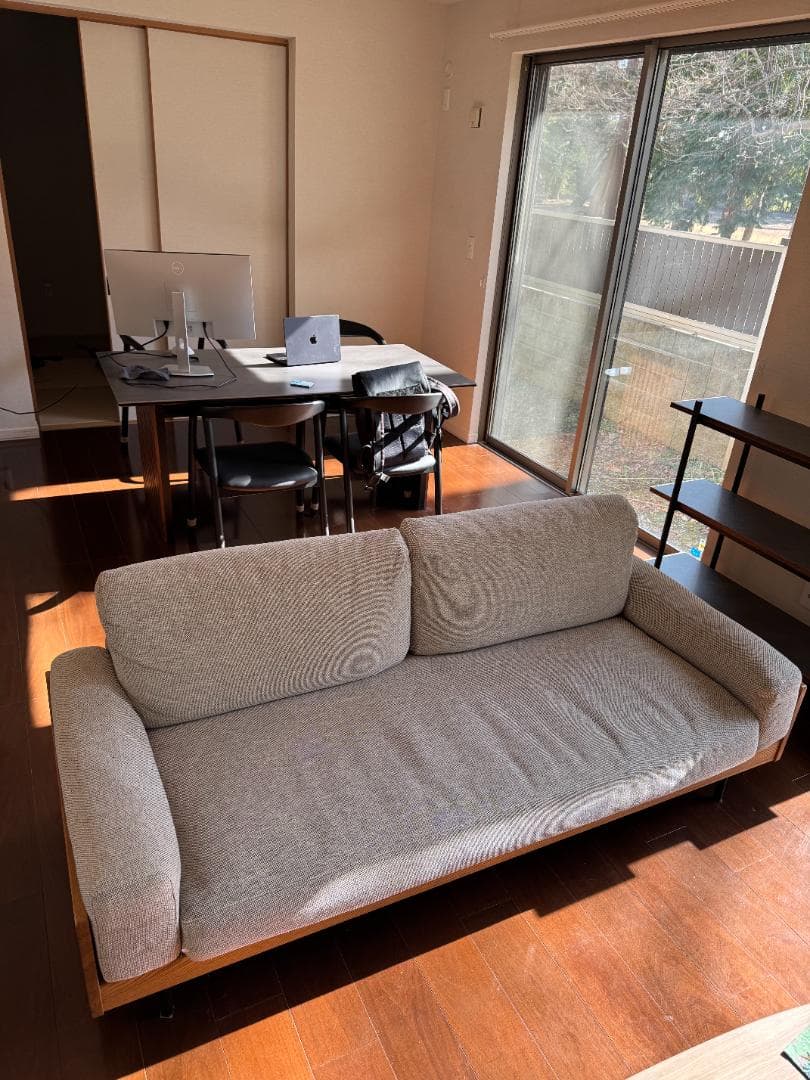 unico ウニコ TREL カバーリングソファ 3シーターベージュウニコトレル