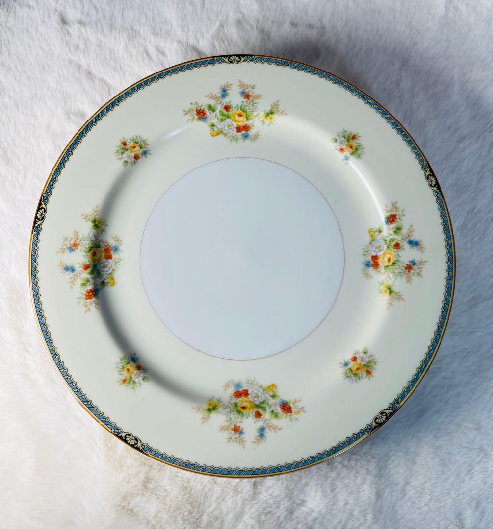 ＊オールドノリタケ　ローズチャイナ　大皿　 5まいset＊