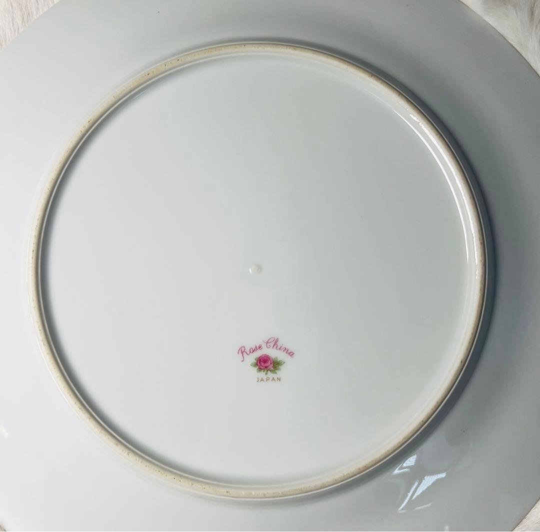 ＊オールドノリタケ　ローズチャイナ　大皿　 5まいset＊