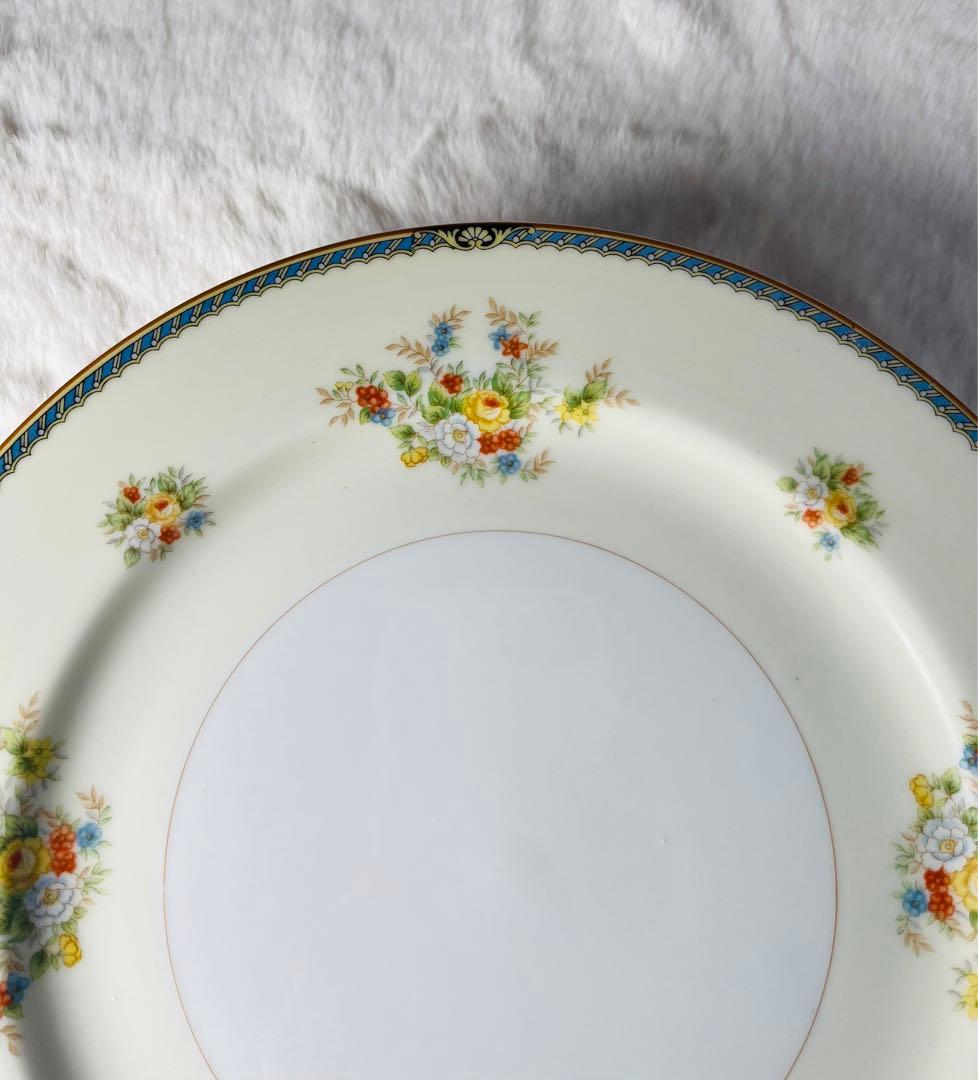 ＊オールドノリタケ　ローズチャイナ　大皿　 5まいset＊