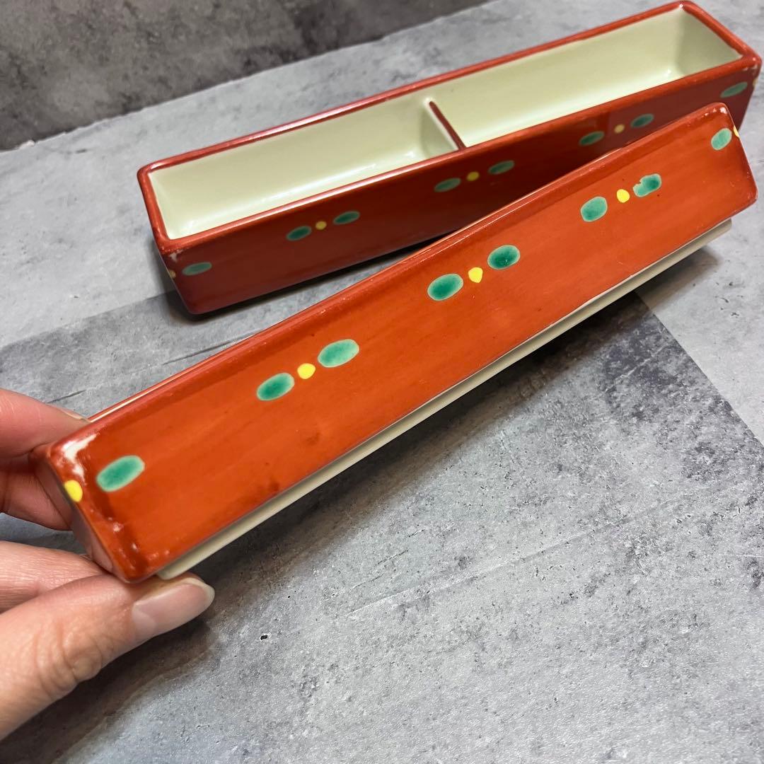 和食器　2連　仕切り皿　14枚セット