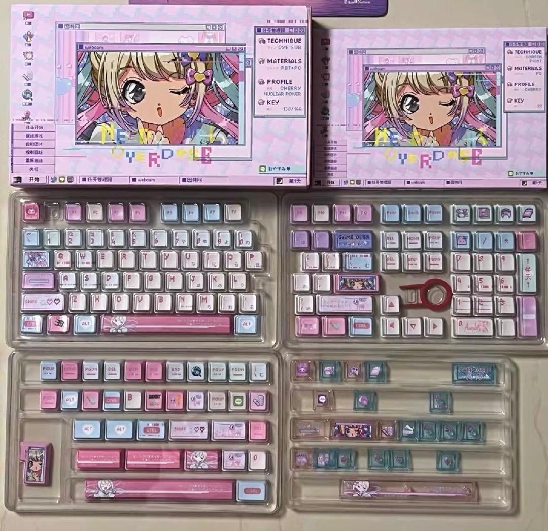 超てんちゃん 130pbt+22pc キーキャップ