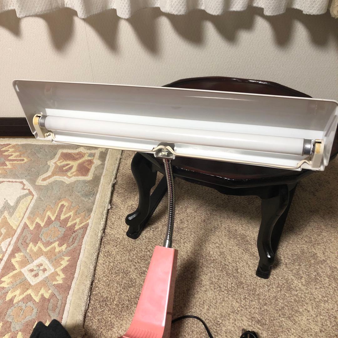 NEC 日本電気　蛍光灯卓上スタンド　QS−5163 15W レトロ