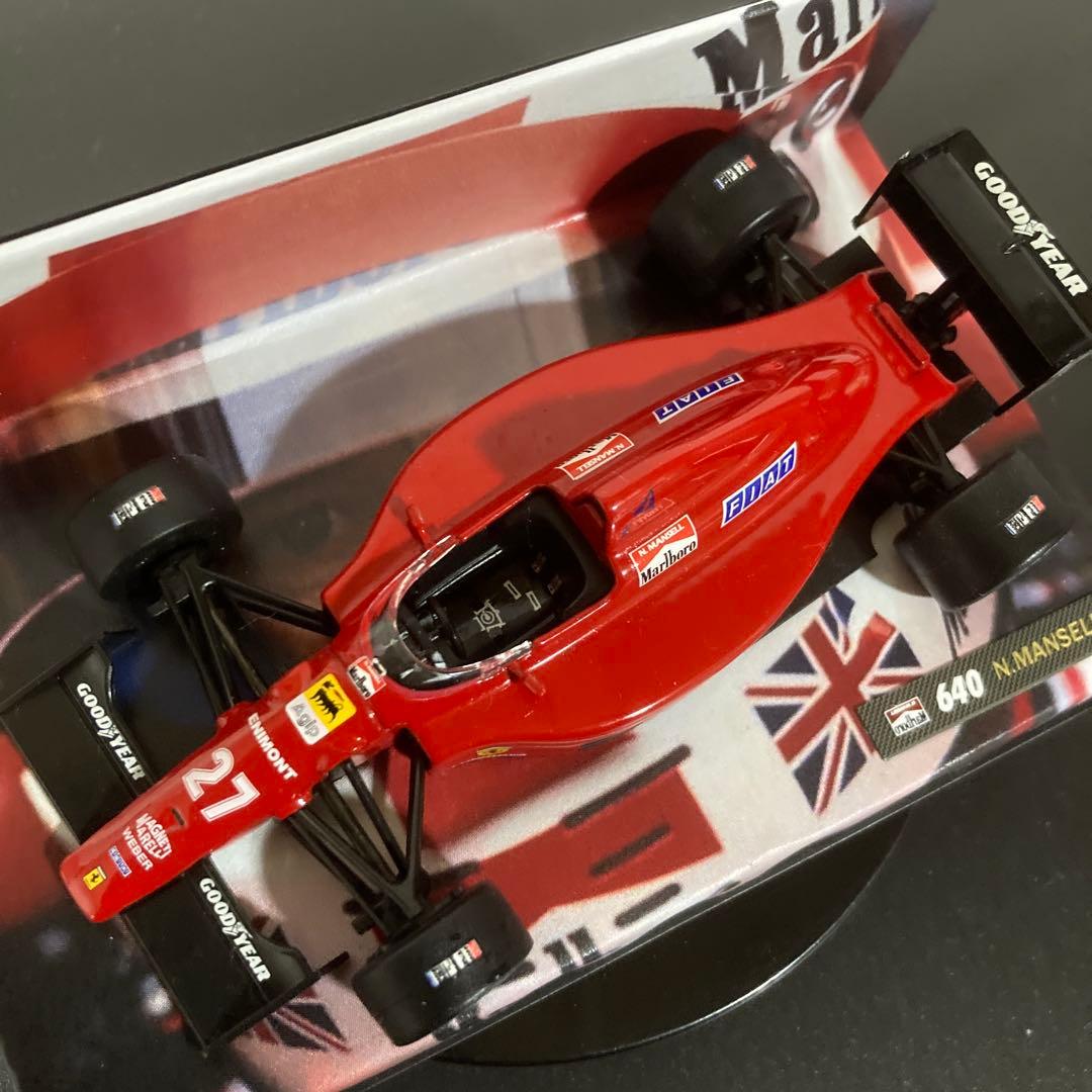 F1 Ferrari 640 ナイジェル マンセル ケースは、ミニチャンプス