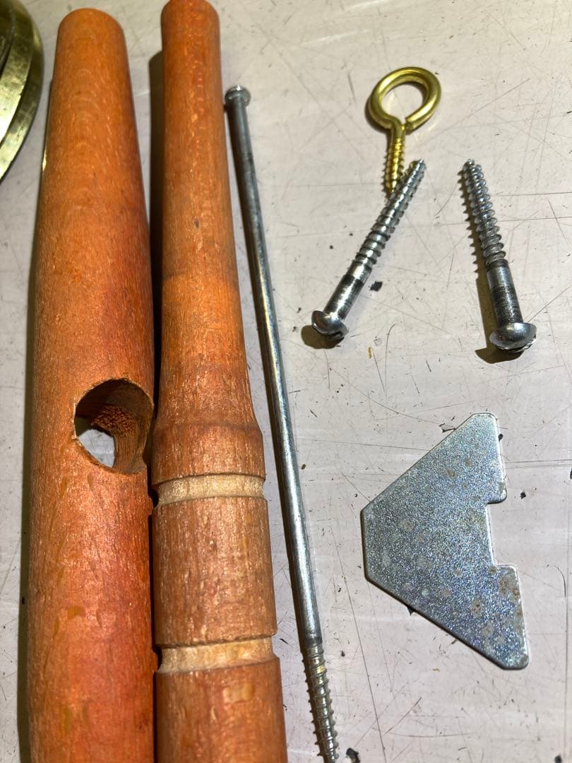 希少 木綿 鯉のぼり 小型 矢車 ＋ 吹き流し セット 昭和レトロ