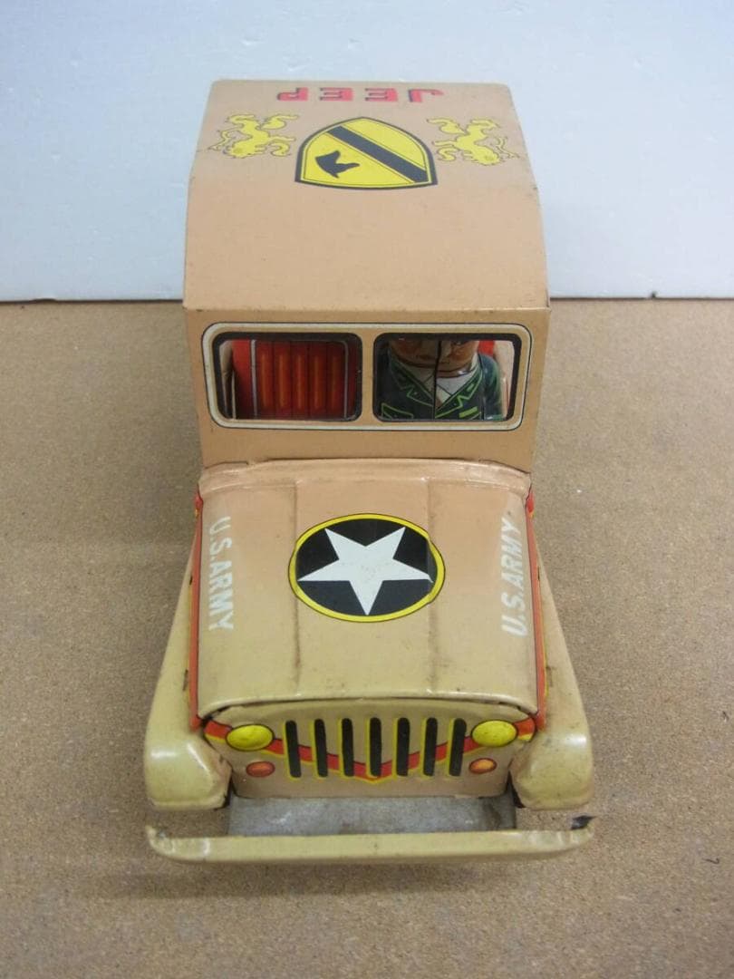 ブリキ ウサギヤ Jジープアメリカ軍 U.S.ARMY ミリタリー 軍警察