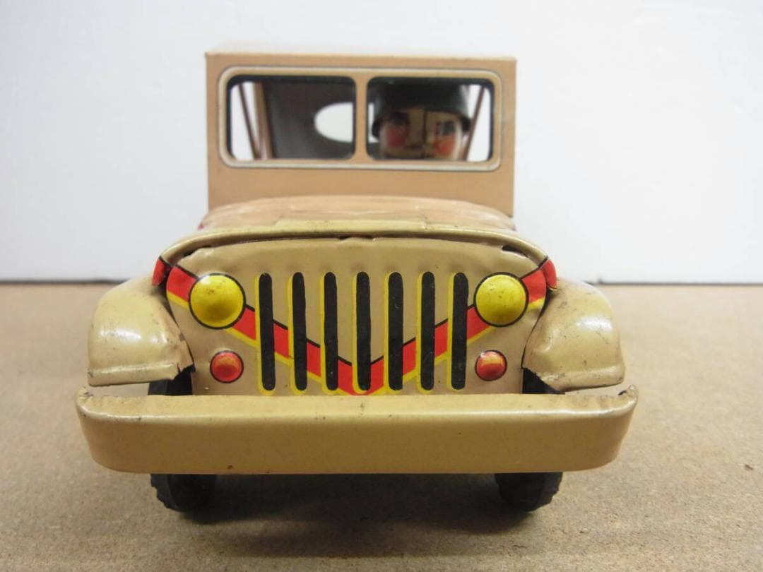 ブリキ ウサギヤ Jジープアメリカ軍 U.S.ARMY ミリタリー 軍警察