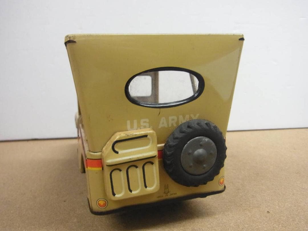 ブリキ ウサギヤ Jジープアメリカ軍 U.S.ARMY ミリタリー 軍警察