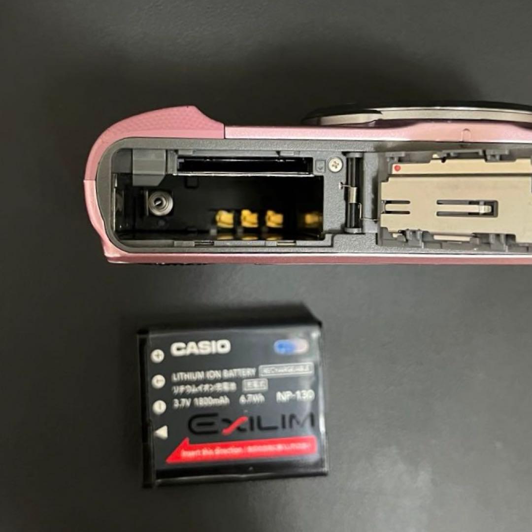 【スマホ転送/爆速シャッター】カシオ EXILIM EX-ZR700 ピンク