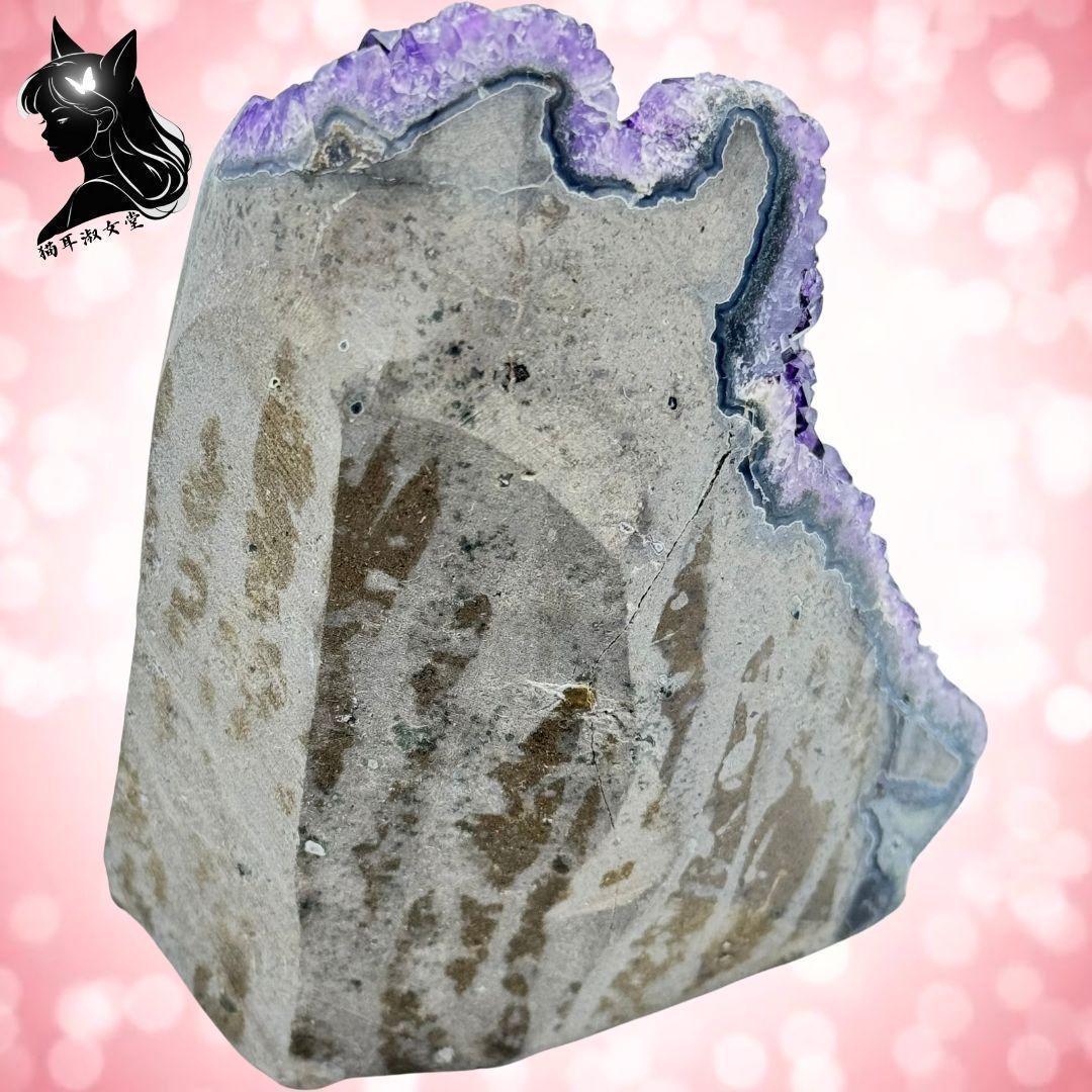 TANAKA・YA 天然 アメジスト クラスター 神秘 希少 原石 インテリア