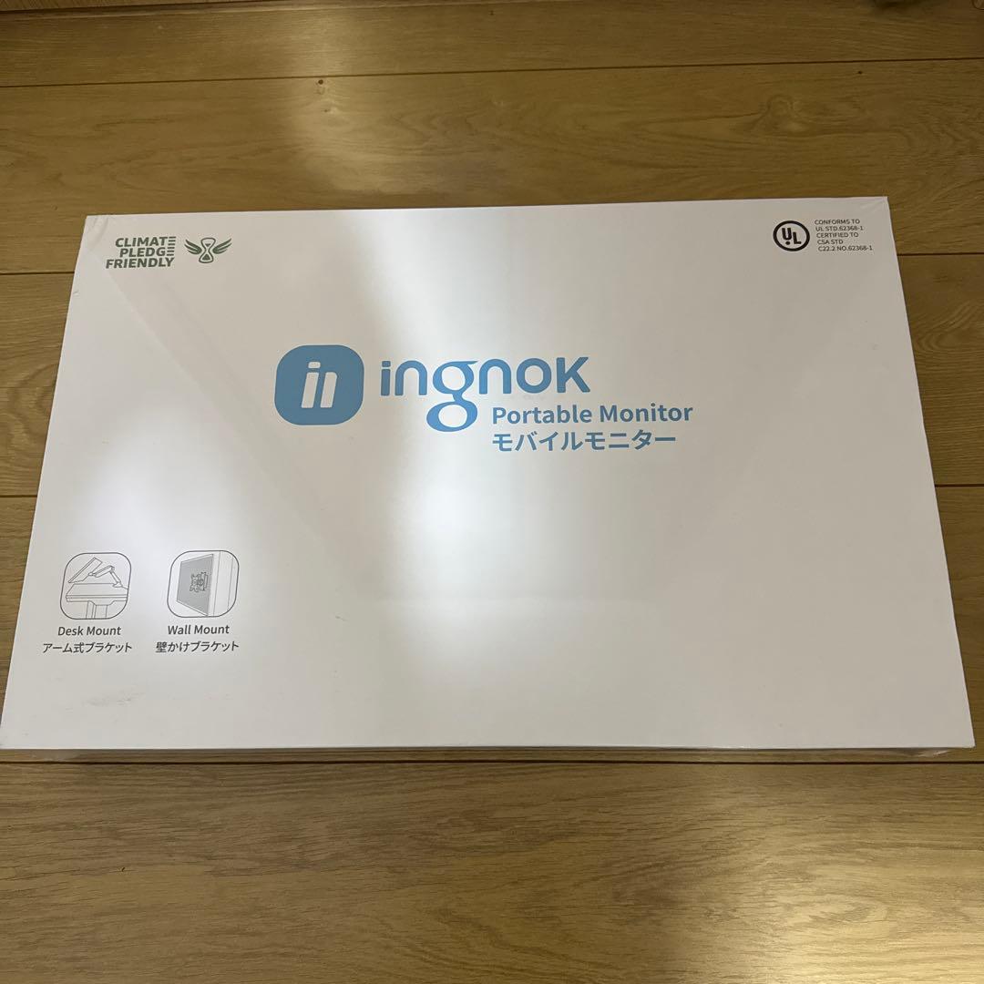 新品未使用Ingknok 18.5インチモバイルモニターFHDモバイルモニター