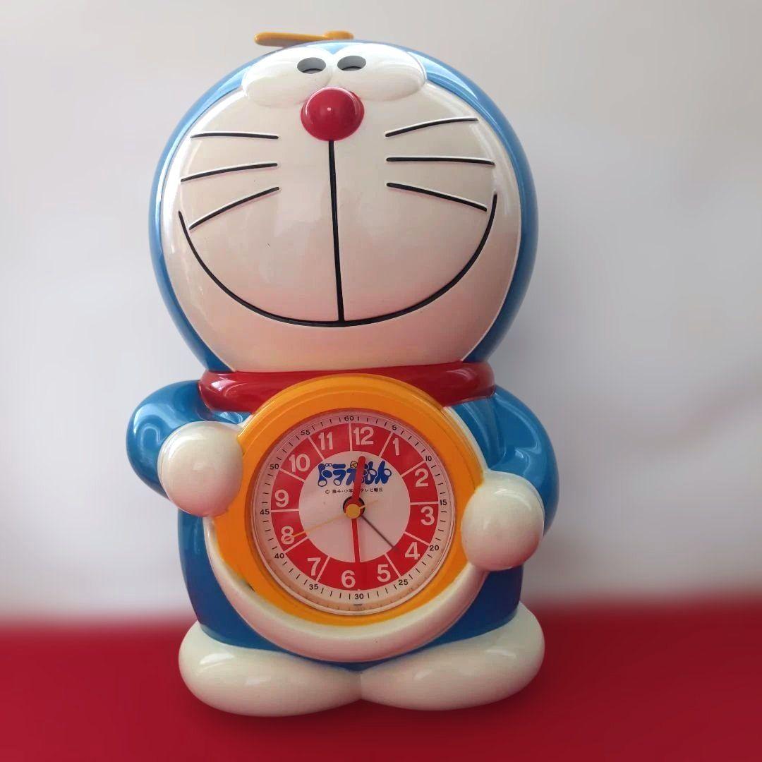 入手困難レトロ【ドラえもん おしゃべり目覚まし時計 JF316A】声:大山のぶ代