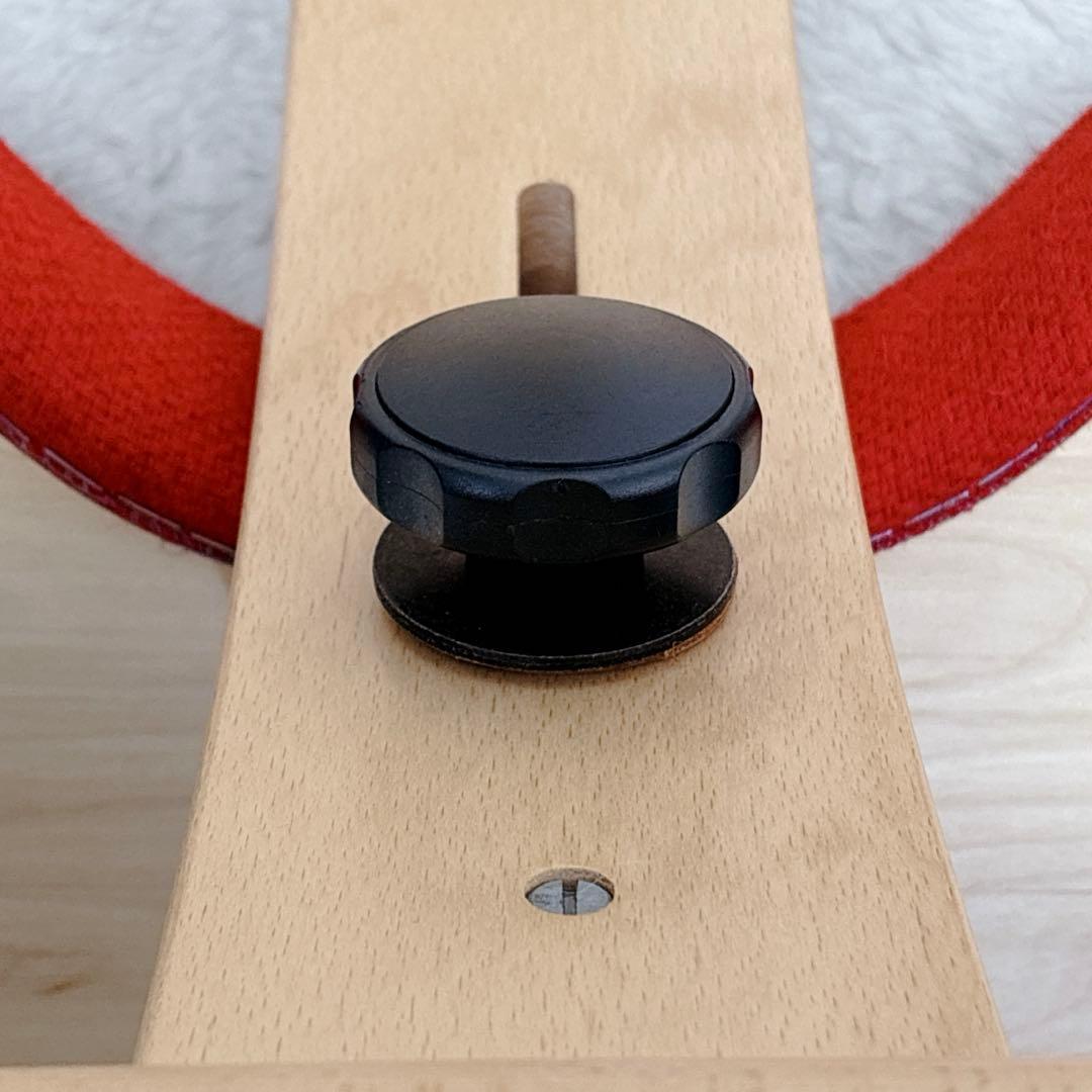 美品✨リボ バランスイージー レッド 取扱説明書付 工具付 姿勢矯正チェア 赤