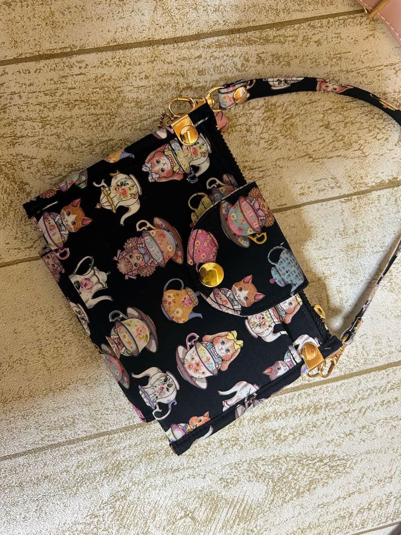ゆきんこ様 アコーディオンお財布ショルダーバッグ ジョリーフルール