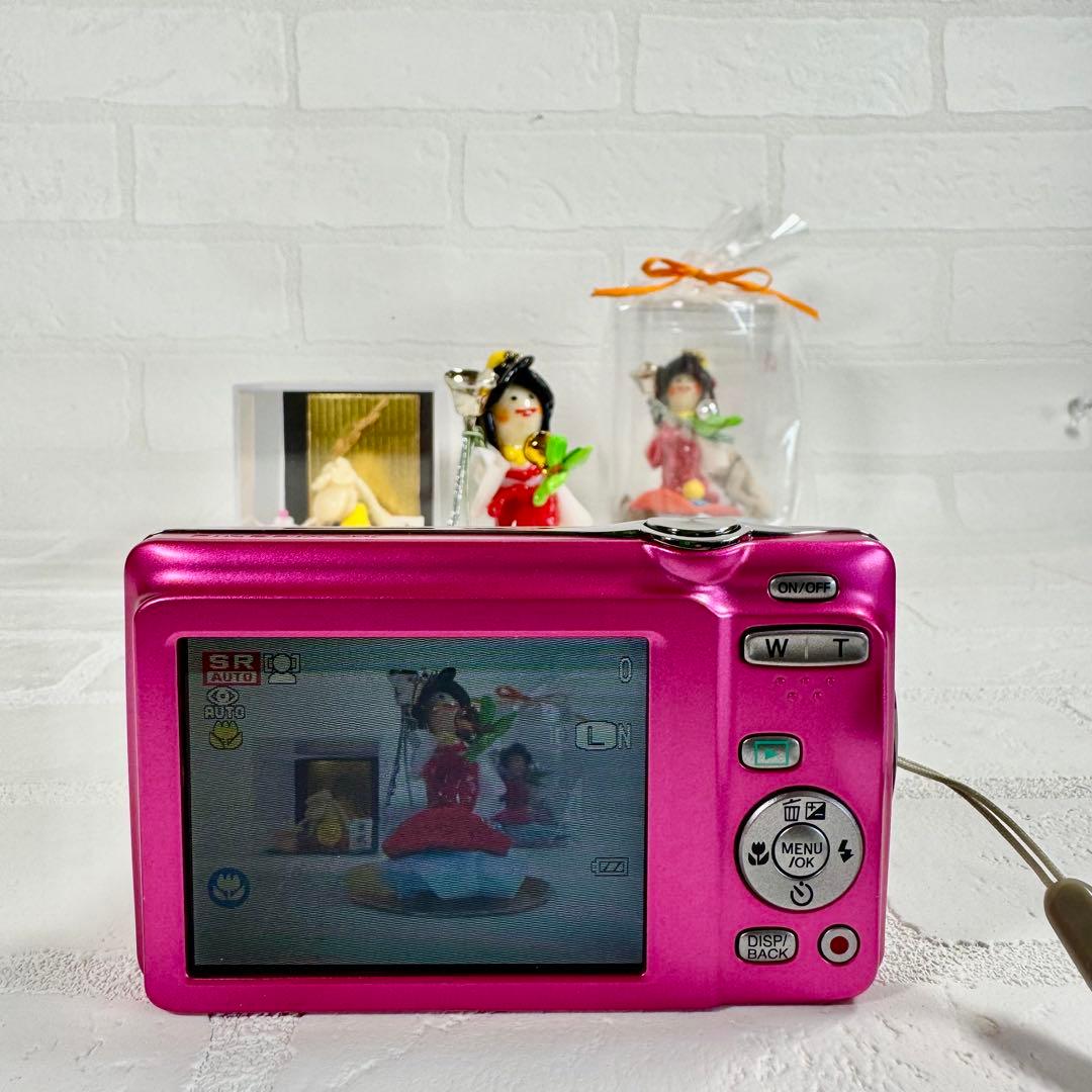 FUJIFILM　フジフィルム FINEPIX JX500 デジカメ ピンク