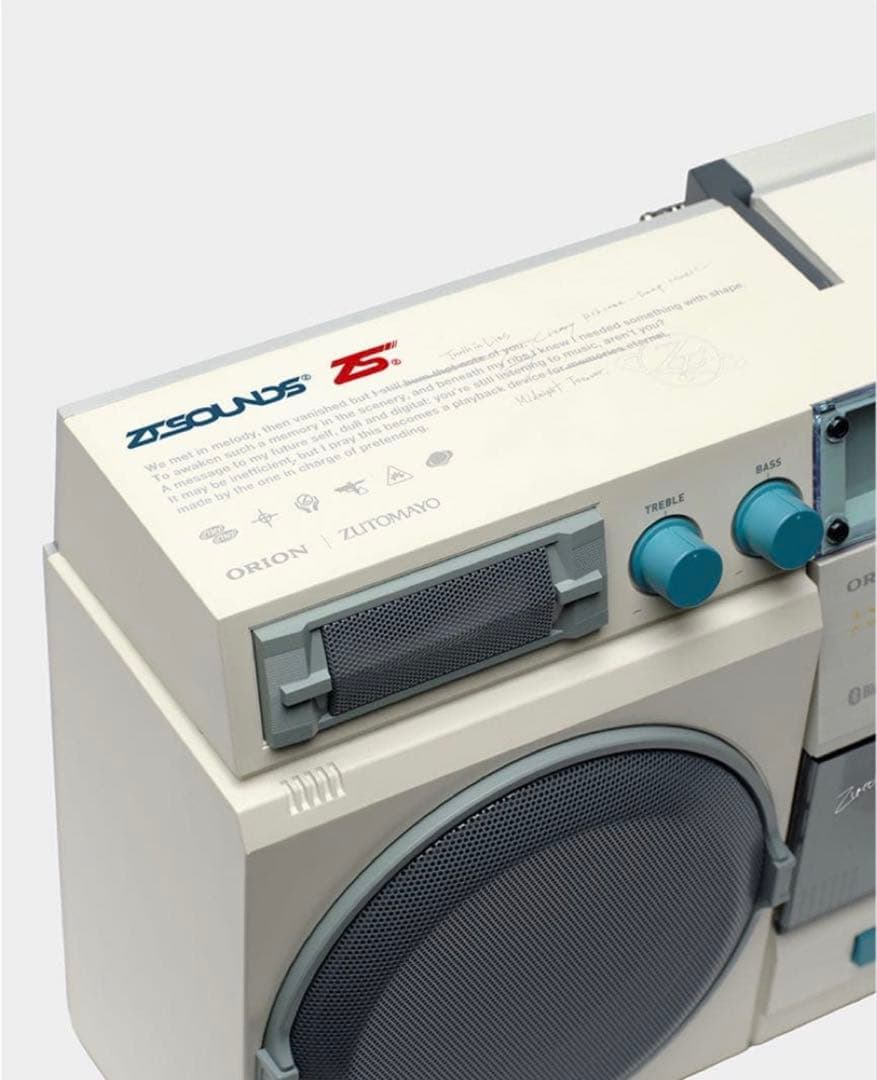 【新品未使用】 ORION SCR-B9(Z) × ZUTOMAYO ラジカセ