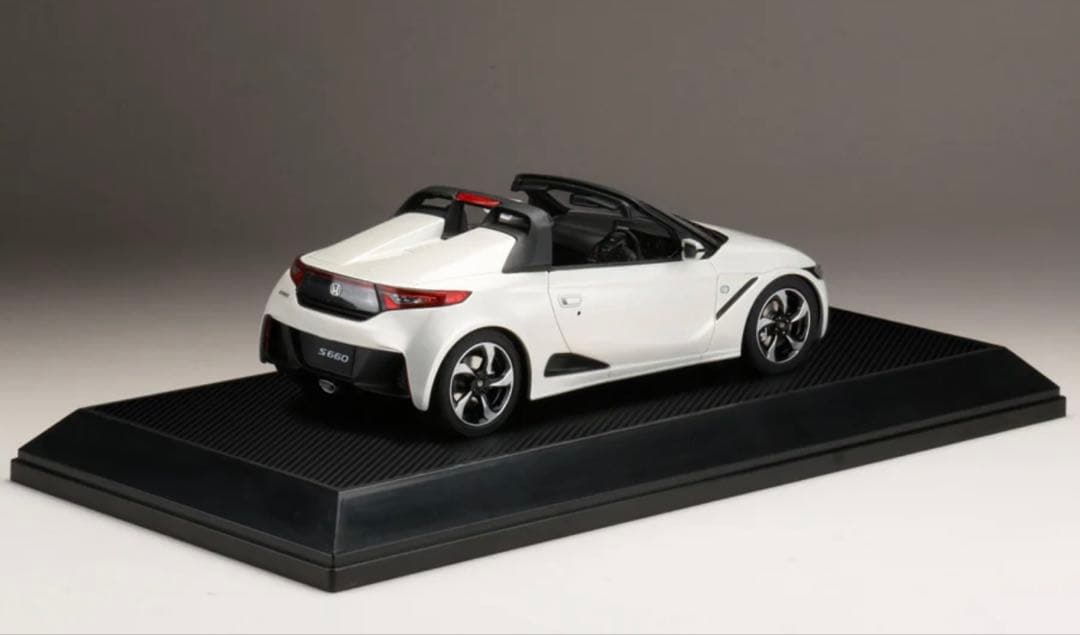 HJ 1/18 Honda S660 α（プレミアムスターホワイトパール）