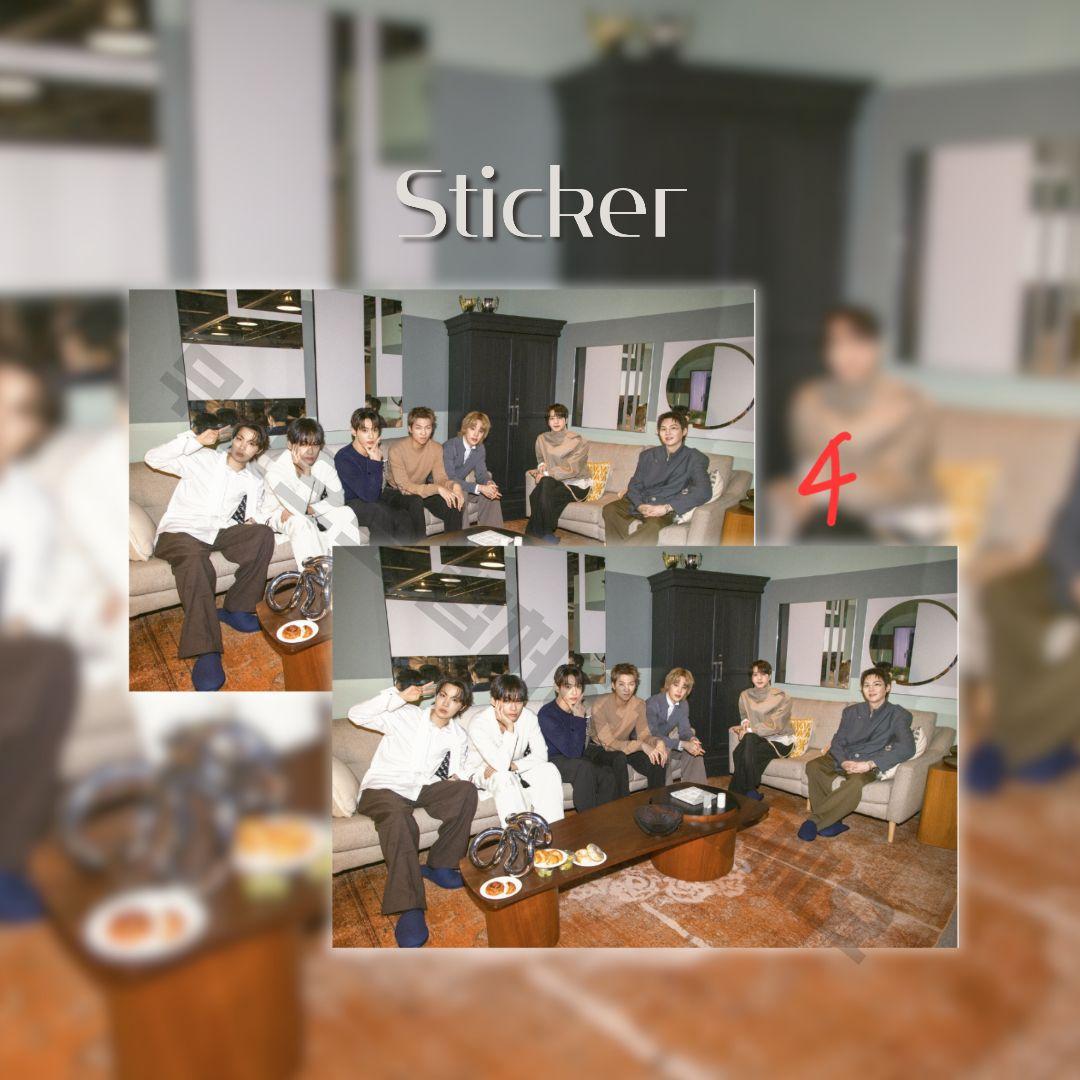 調査 しおり ステッカー