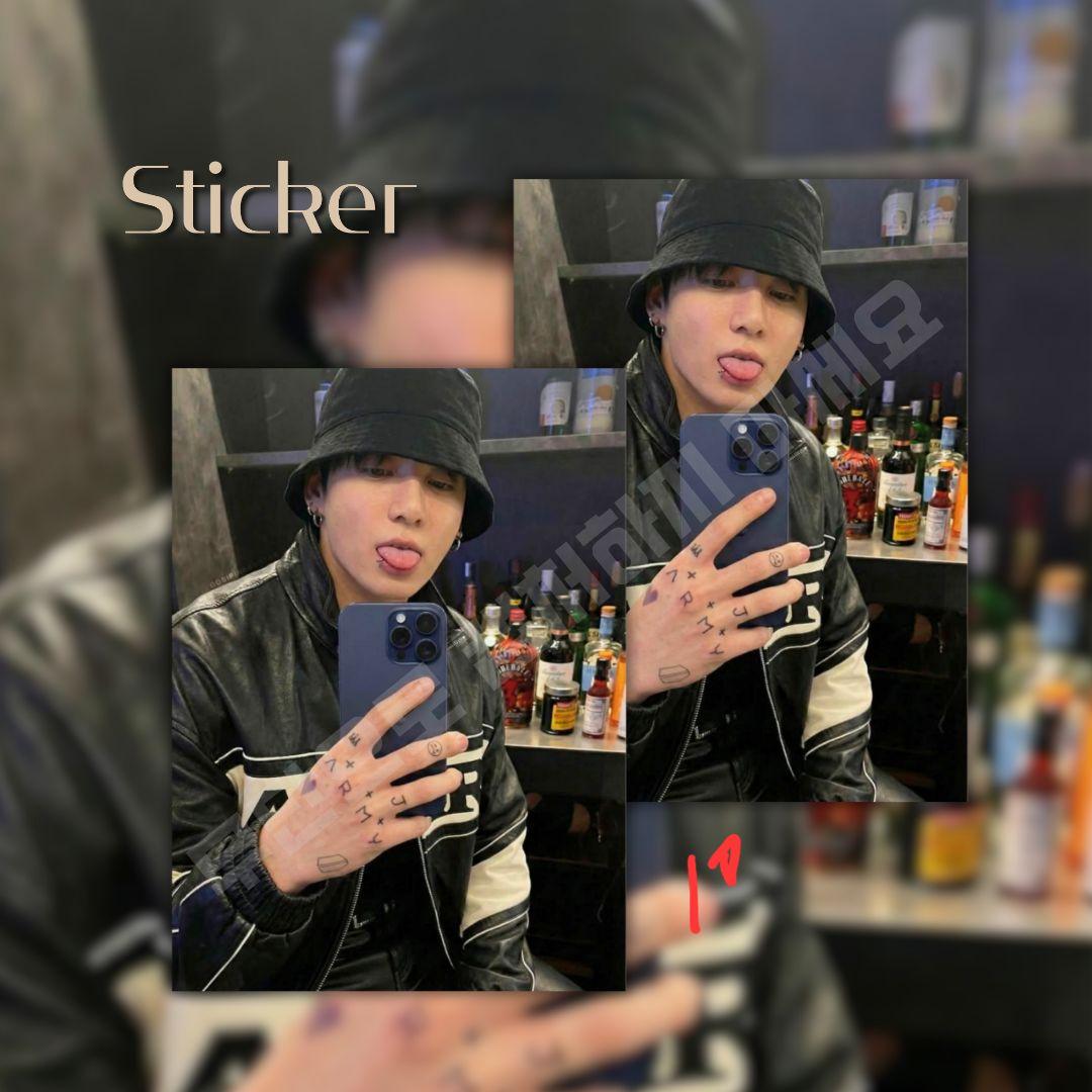 調査 しおり ステッカー