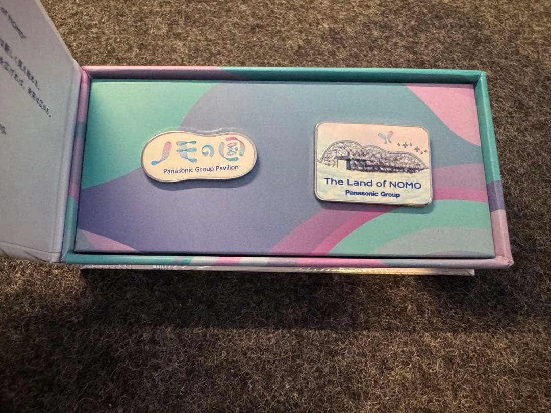 (非売品)大阪万博パナソニック　パビリオン ピンバッジセット　ノモの国