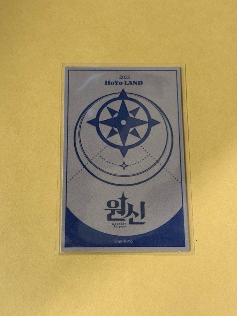 原神　韓国　ホヨランド　おみくじ　ヌヴィレット