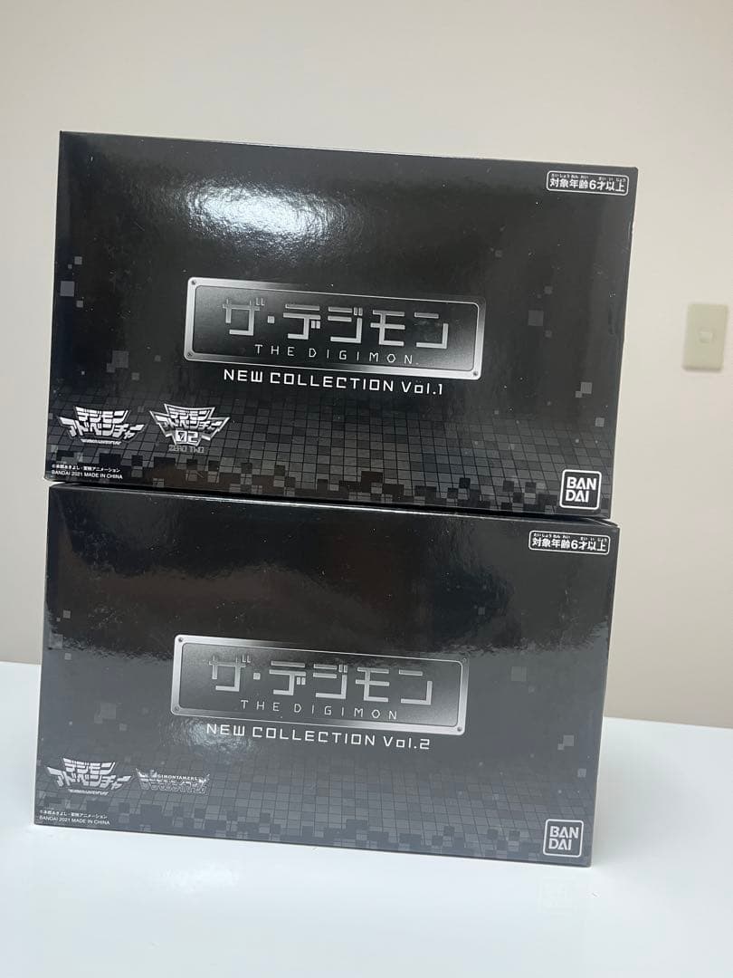 【新品未開封】ザ・デジモン NEW COLLECTION Vol.1 .2