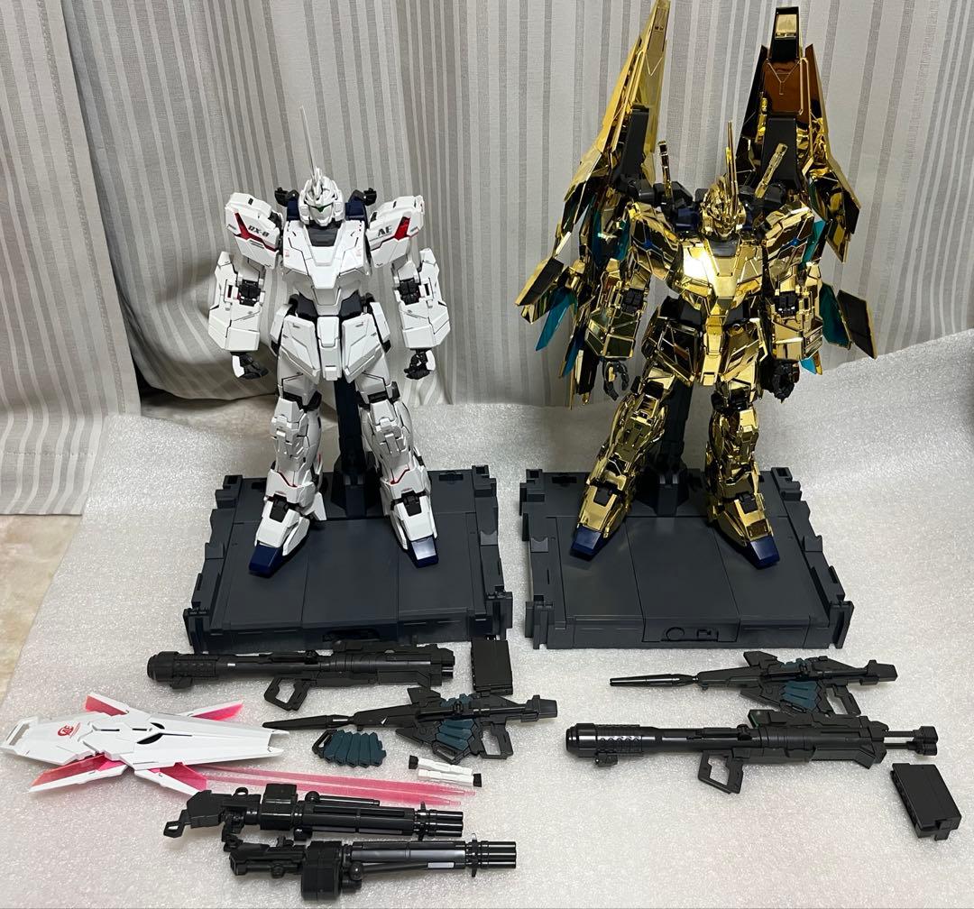 2機セット　PG1/60 ユニコーンガンダム1号機　、PG1/60 フェネクス