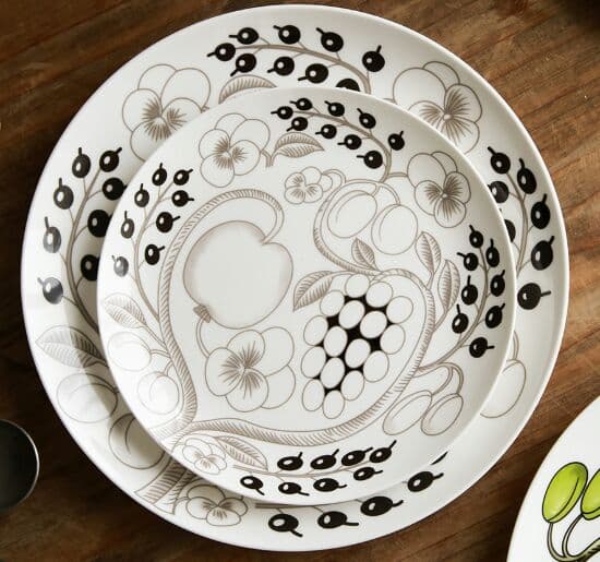 新品未使用品！2ディスク アラビア パープルパラティッシ プレート20センチ